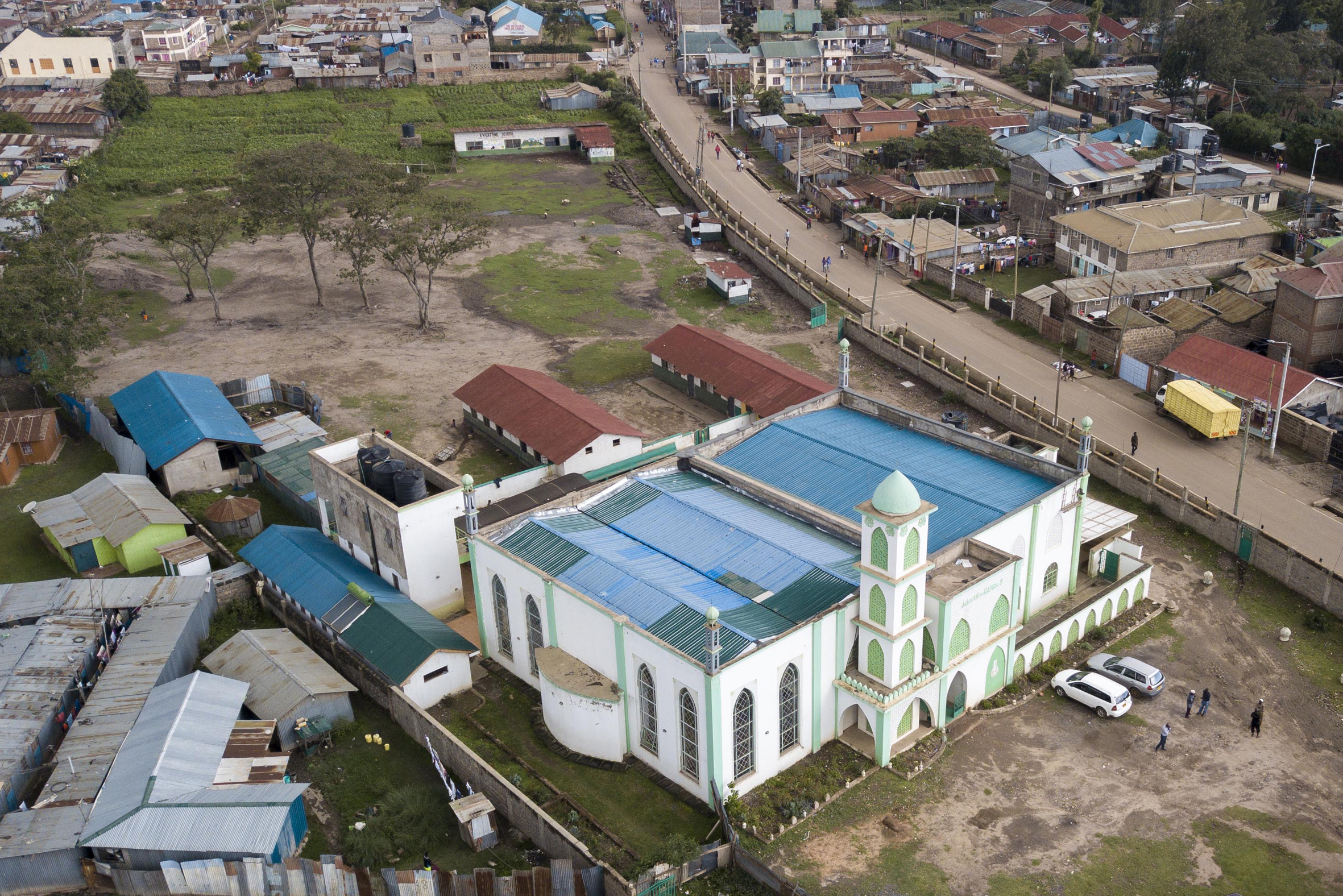 Moschee im muslimisch geprägten Stadtteil Embulbul/ Nairobi