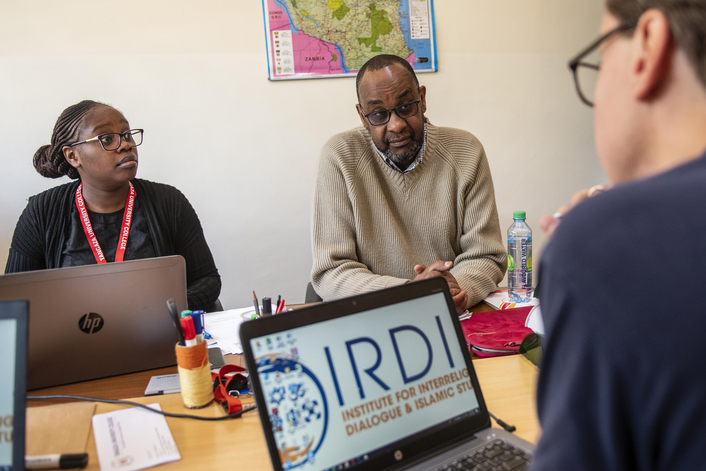 Blick ins Büro von IRDIS