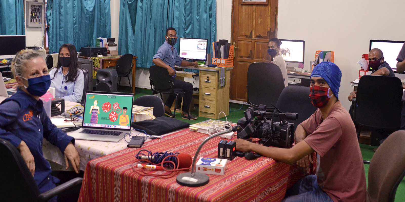 Bürosituation bei CPA während der Corona-Pandemie