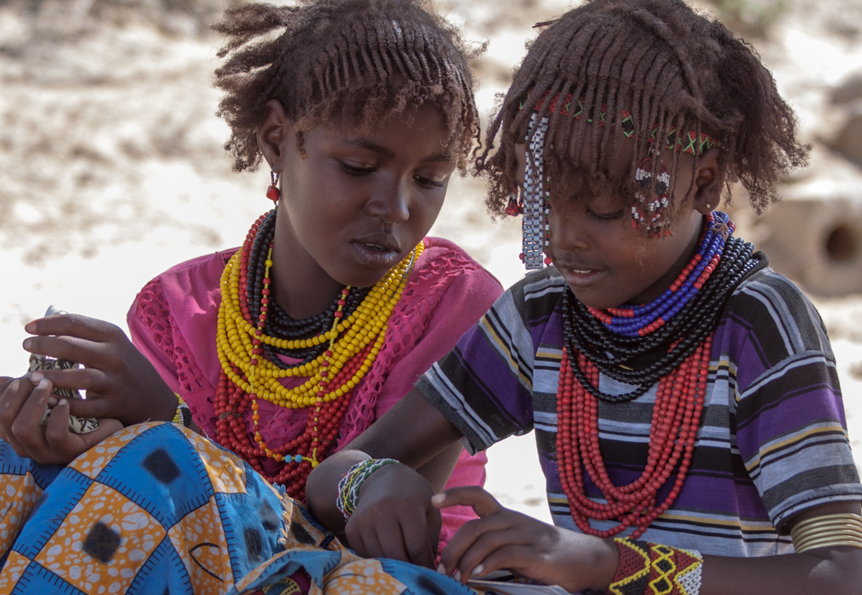 Perlen sind bei den Daasanach fester Bestandteil der Kultur.