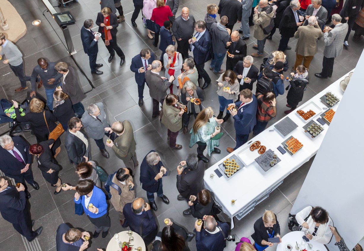 Imbiss für die Gäste im Rautenstrauch-Joest-Museum