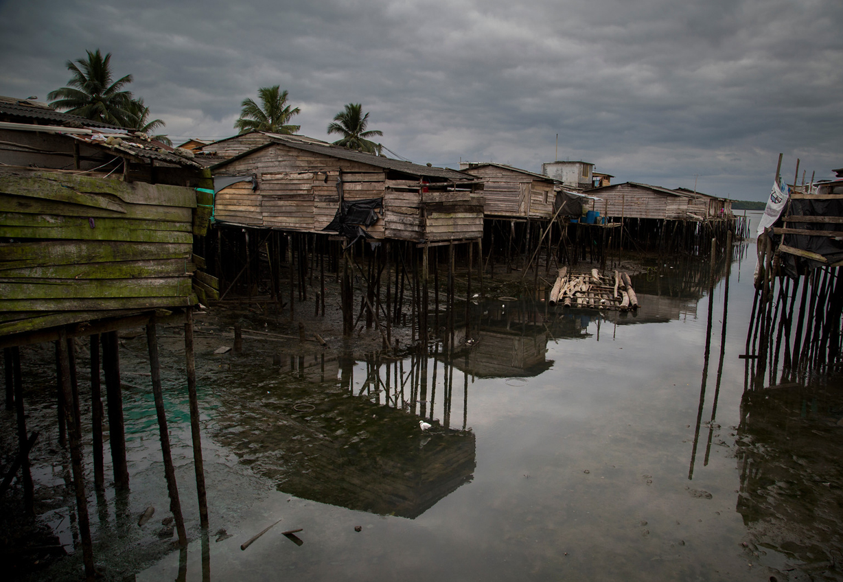 Barrio/ Wohngebiet in der Pazifikregion