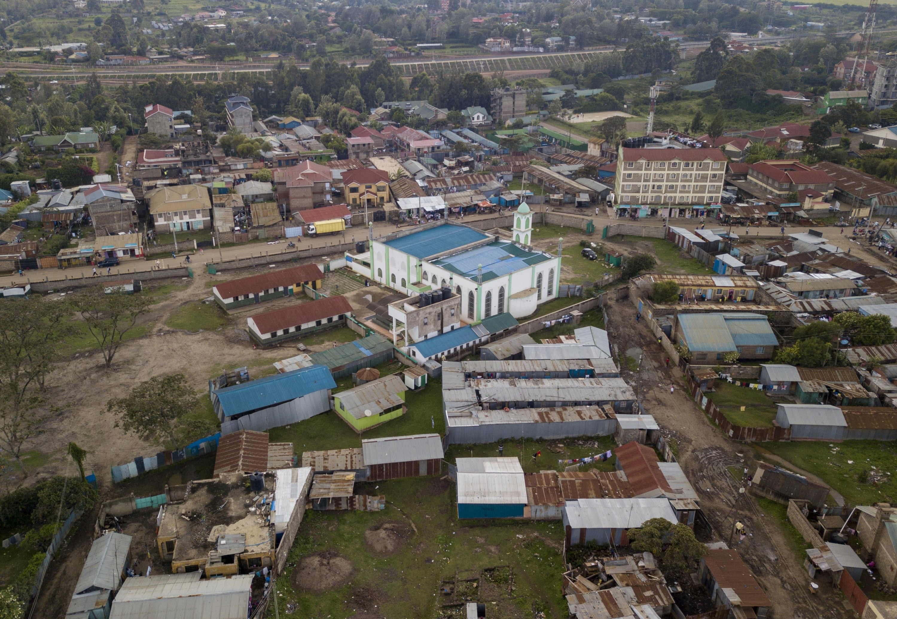 Moschee im Stadtteil Embul bul, Nairobi, Kenia