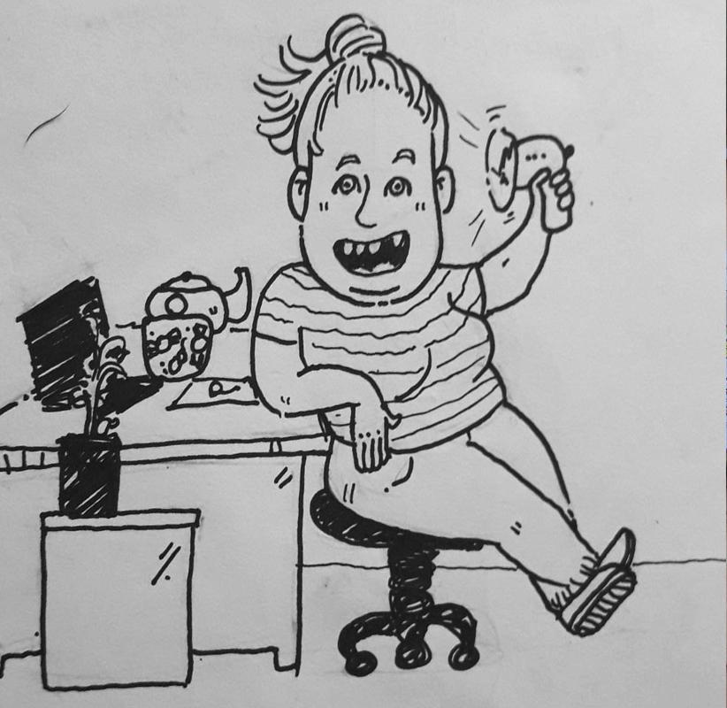 Anna Theißen, gesehen aus dem Blickwinkel ihres Kollegen Pedro Duran