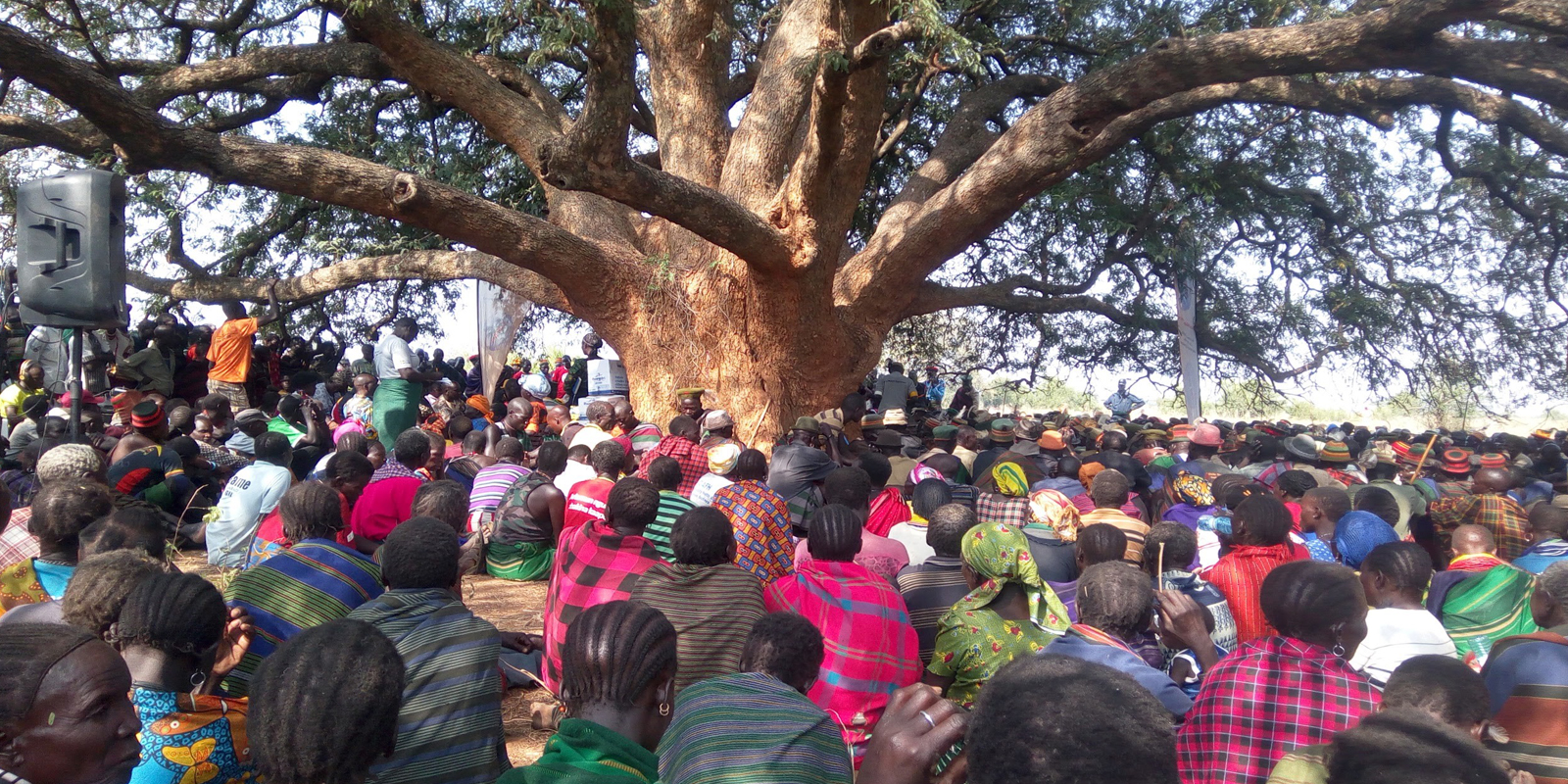 Vor Corona: Eine Dialogplattform mit mehreren hundert Teilnehmer*innen, heute finden diese Dialoge nur online statt..