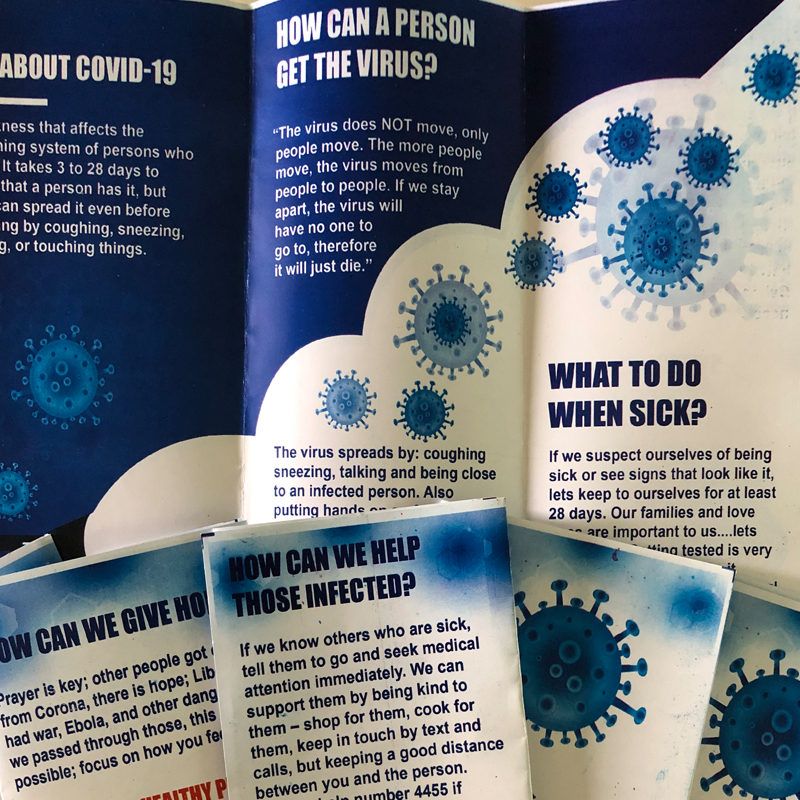 Die Broschüre des trägerübergreifenden Netzwerks ZFD informiert zu den wichtigsten Fragen rund um Corona.