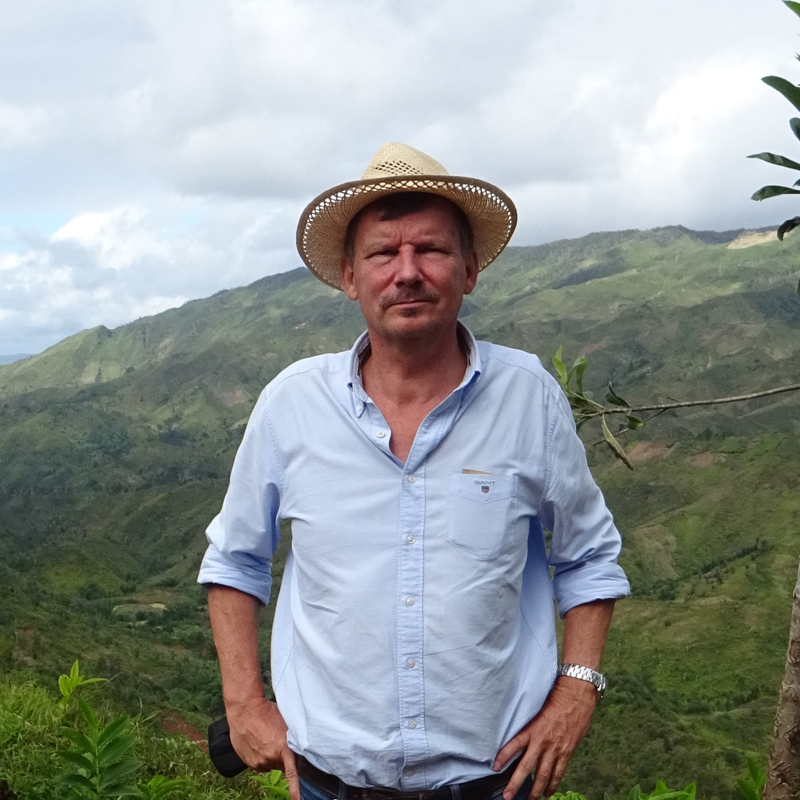 AGIAMONDO-Fachkraft Frank Wiegandt arbeitet als Berater von MISEREOR am Institut für Sozialarbeit.