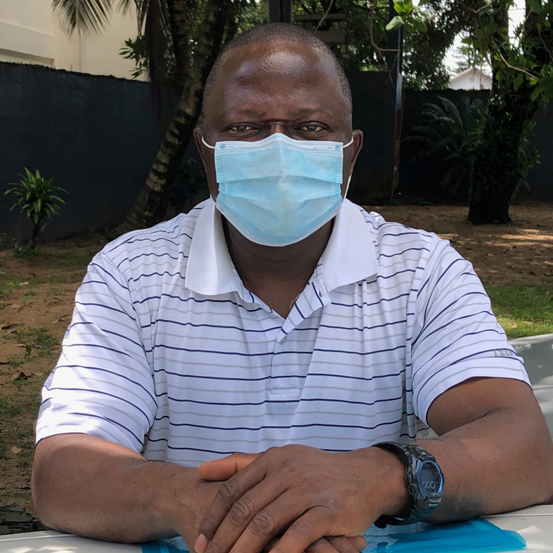 Rev. Fr. Sumo-Varfee Molubah leitet das katholische Bildungssekretariat der Erzdiözese Monrovia.