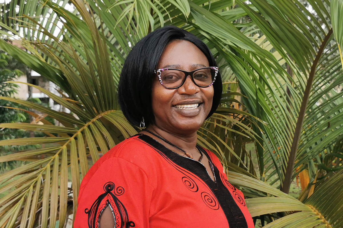 Ferancide Masse, Koordinatorin der Friedens- und Gerechtigkeitskommission Bafoussam