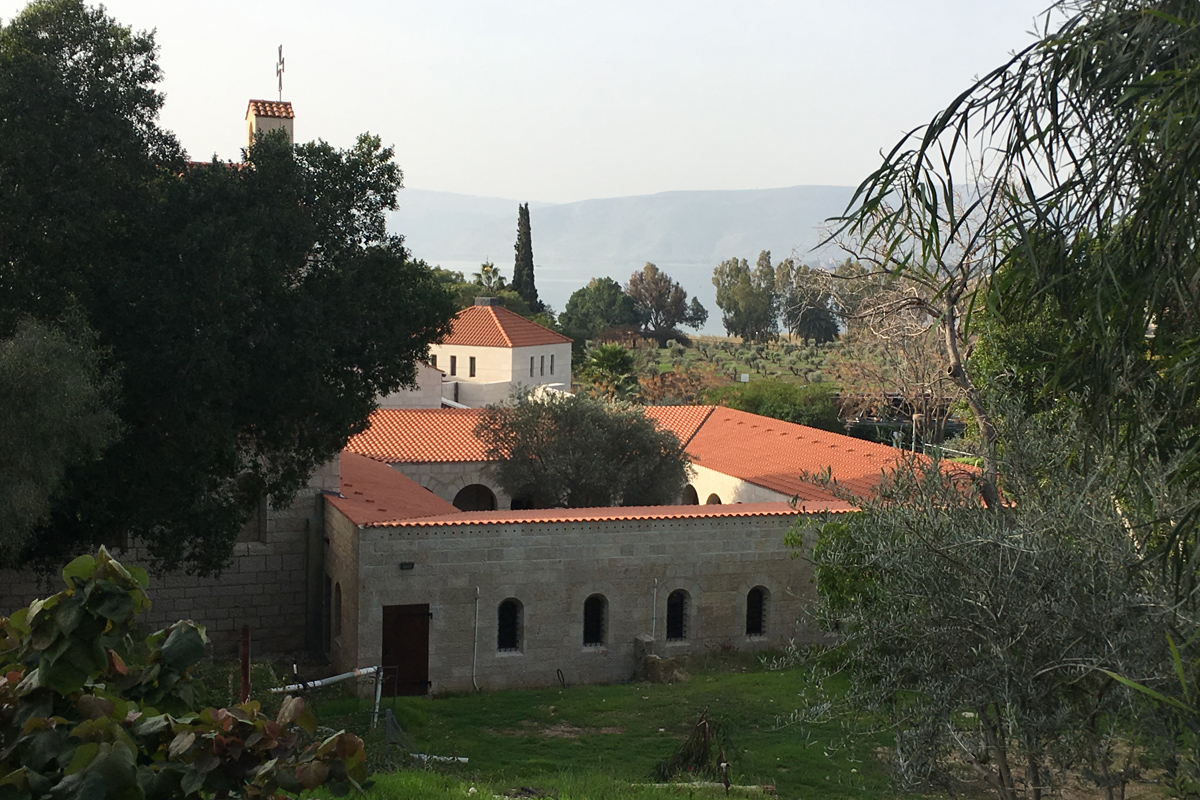 Im Kloster Tabgha mit seiner Begegnungsstätte Beit Noah am See Gennesaret waren 2020 nur wenige Freiwillige anwesend.