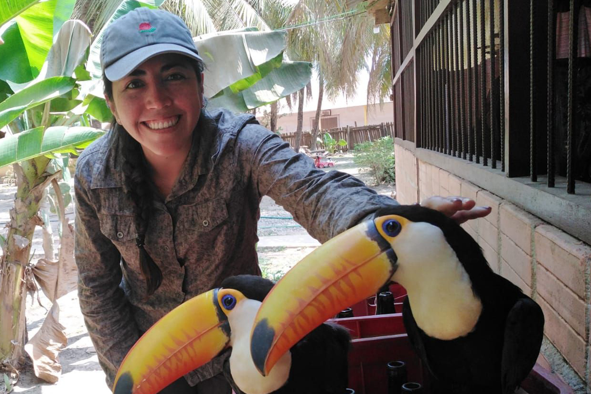 Noelia Crespo Calatayud setzt sich in Bolivien mit ihrer Arbeit als Wirtschaftsingenieurin für den Erhalt des Regenwaldes ein.