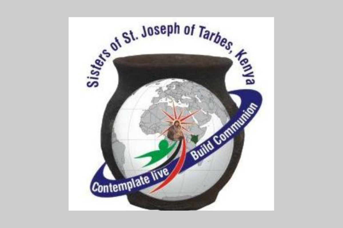 Das Ordenssymbol der Schwestern vom Heiligen Josef von Tarbes (SJT)