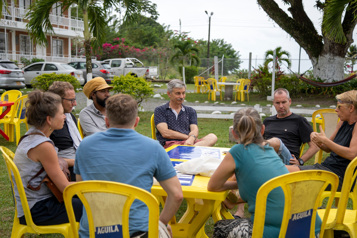 Bei dem 4-tägigen Treffen wurde auch über die Rolle der Frauen in Kolumbien und die politische Situation gesprochen.