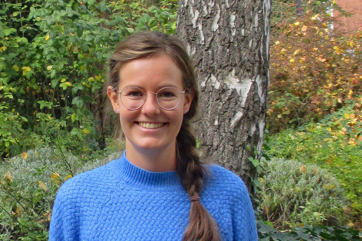 ZFD-Fachkraft Maya Schmitt