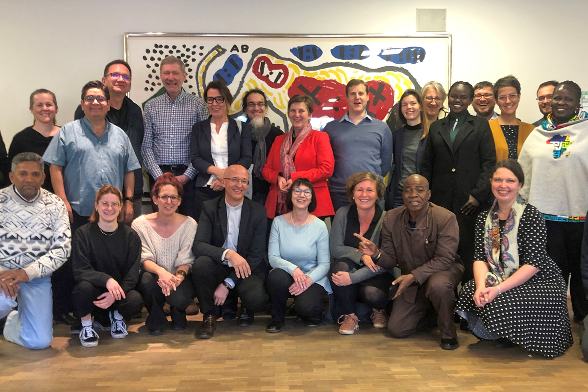 Die Teilnehmer*innen des ZFD-Partnerdialog.