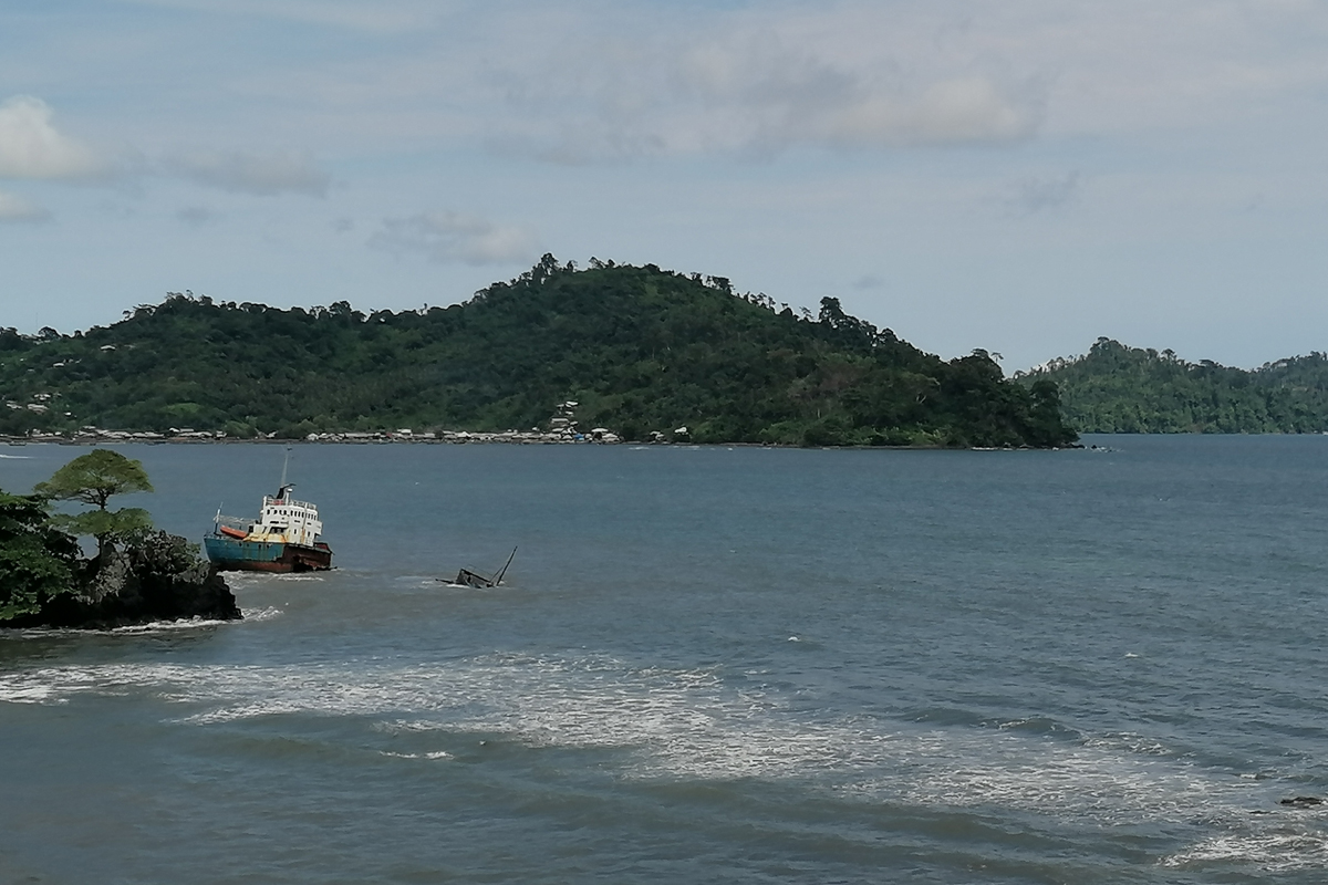 Landschaft bei Limbe, einer Küstenstadt im Südwesten Kameruns
