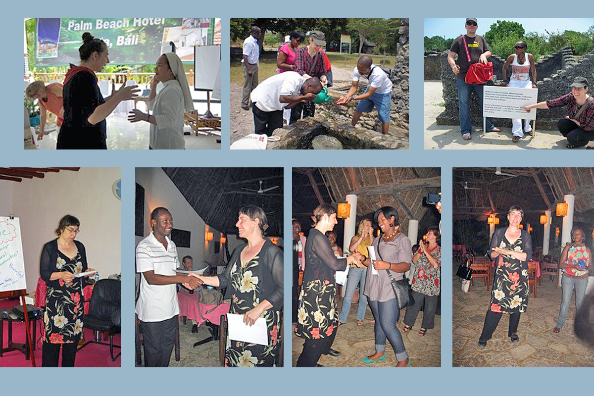 Auch Exkursionen gehören zum gemeinsame Lernen und Arbeiten. Ein Highlight: die Gastlandveranstaltungen. Dazu kamen Fachkräfte, ihre lokalen Vorgesetzten und Kolleg*innen aus verschiedenen Projekten zusammen und tauschten sich aus.