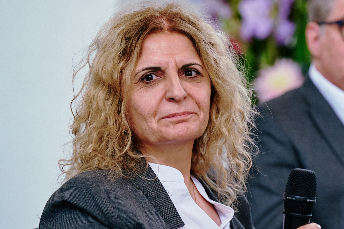 Rana Qaimari ist Geschäftsführerin von EcoPeace Middle East in Ramallah