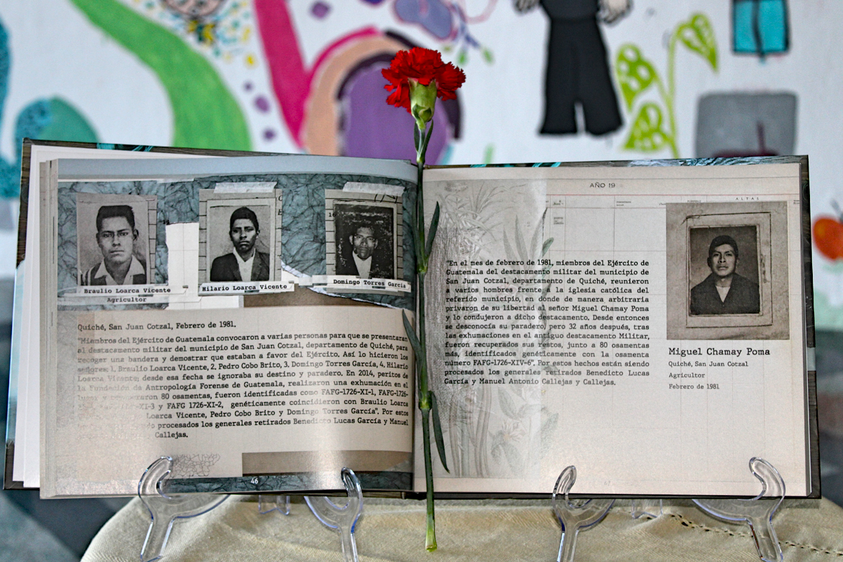Buch zum Bürgerkrieg Guatamala Ein Buch mit Lebensgeschichten von Menschen, die Opfer des Bürgerkrieges wurden.