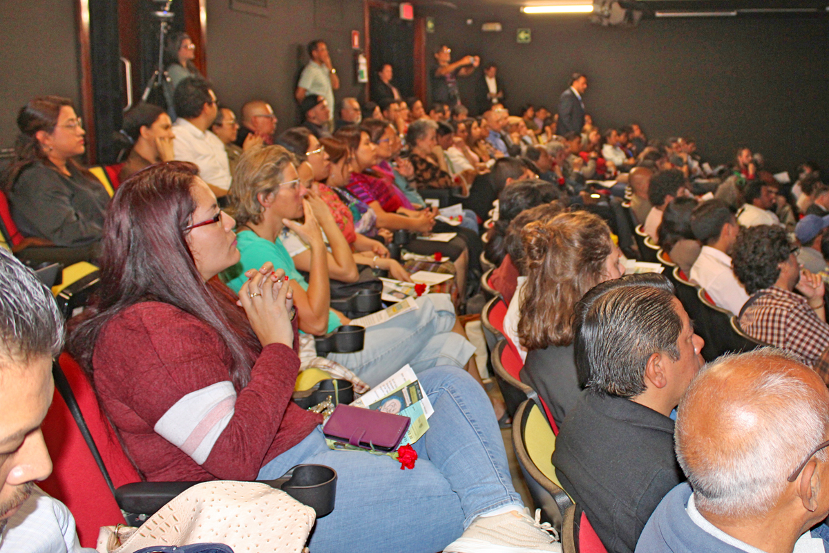 Blick in den Saal Publikum im Saal