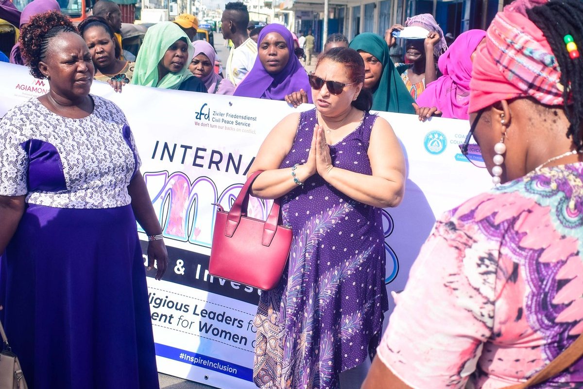 Frauen in Kenia treten für ihre Rechte ein