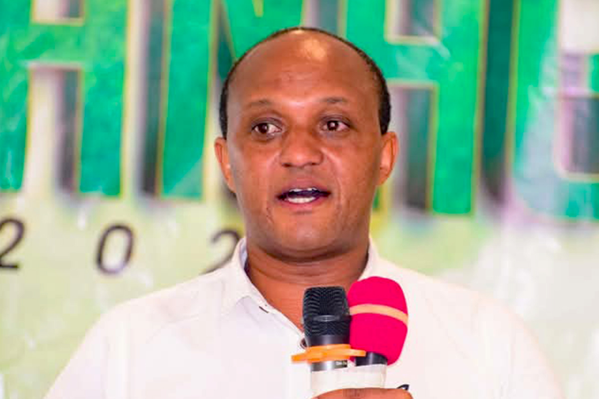 Dr. Stephen Njuguna im Gespräch