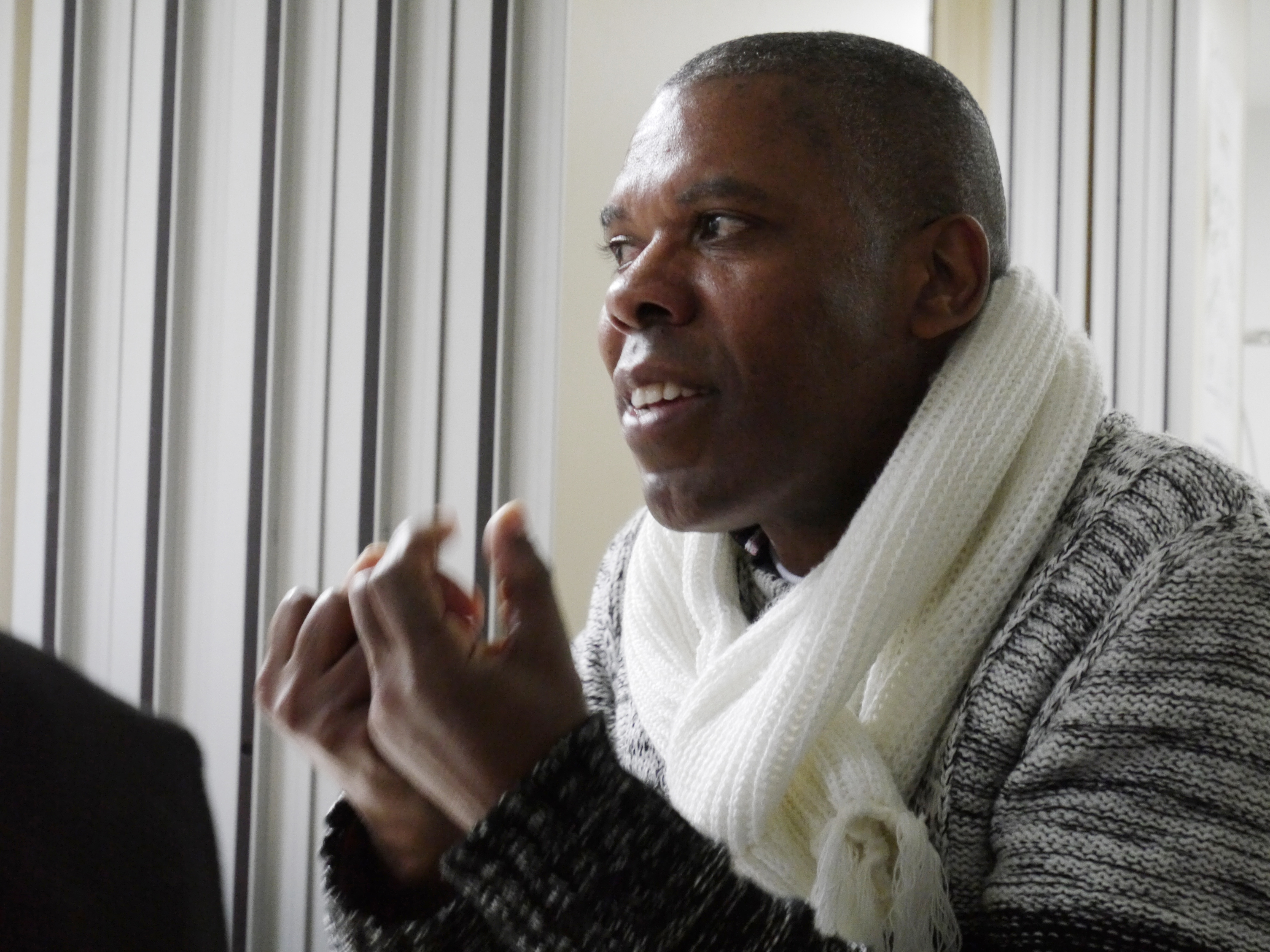 Luis Carlos Hinojosa Moreno auf dem zweiten Weltdienst-Fachkräftetreffen von AGIAMONDO in Köln 