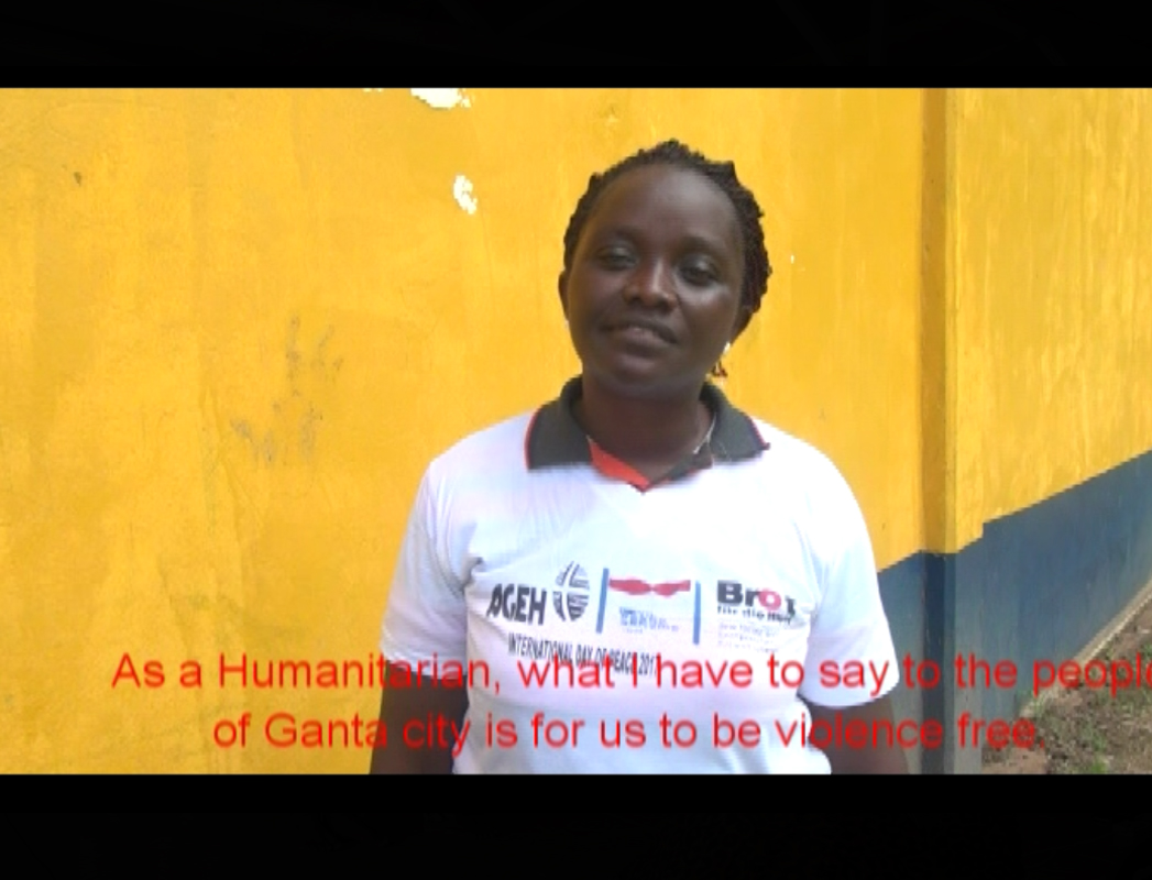 2017 - Aktivitäten zum Weltfriedenstag in Liberia